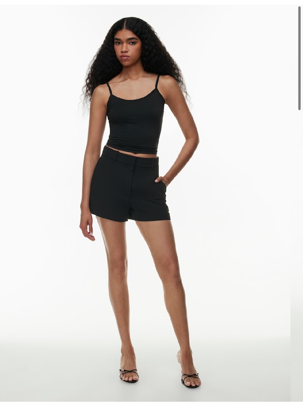 Wilfred black anthem shorts
